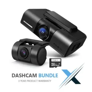 FineVu GX1000 Dash Camera Bundle
